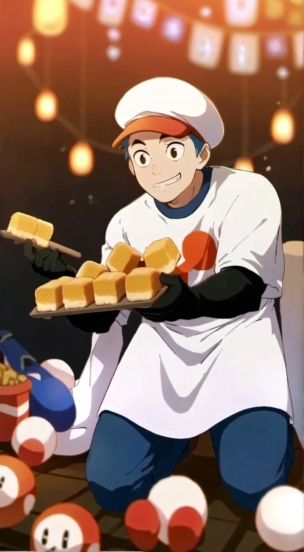 ai character: Cuphead DLC background