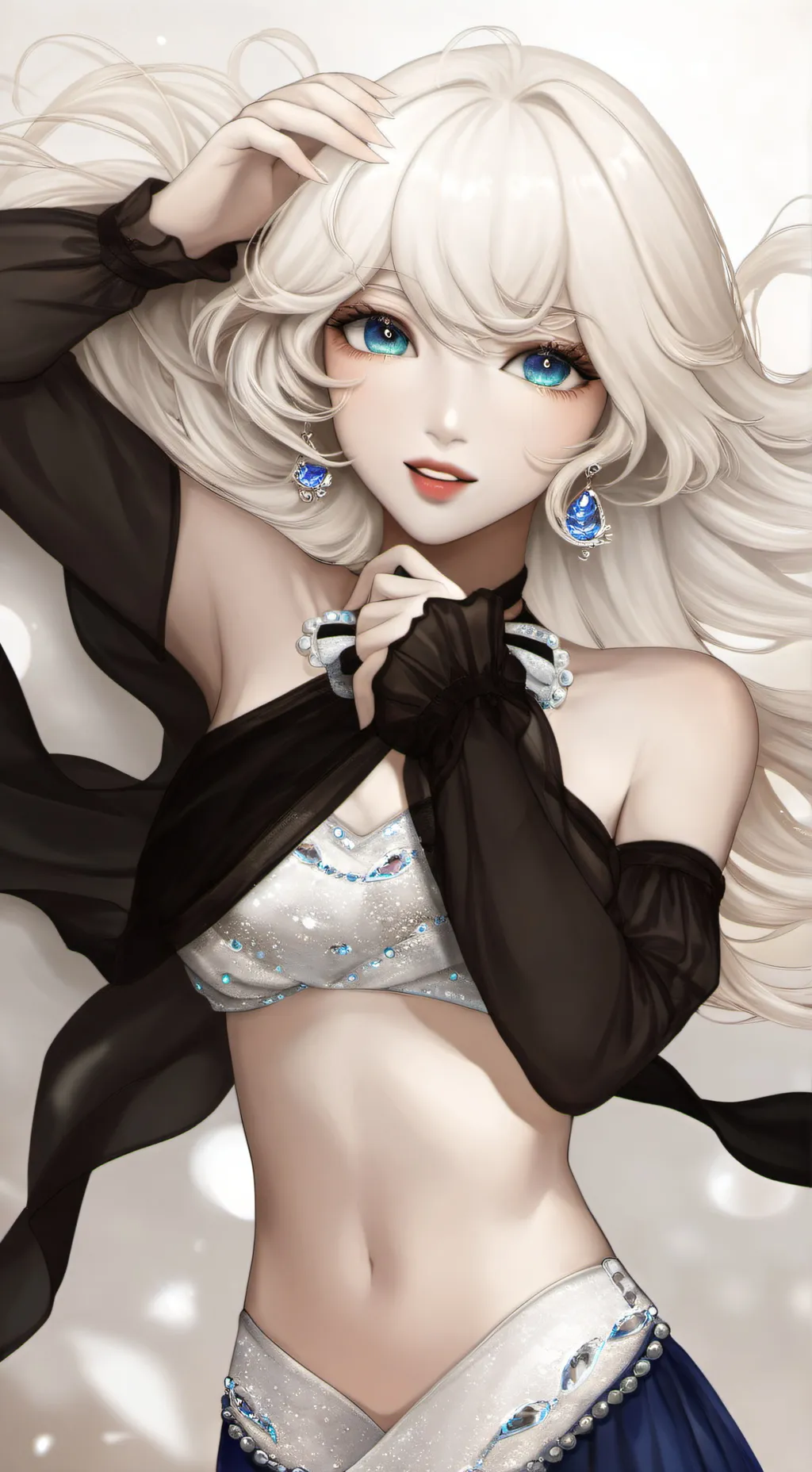 ai character: Pearl background