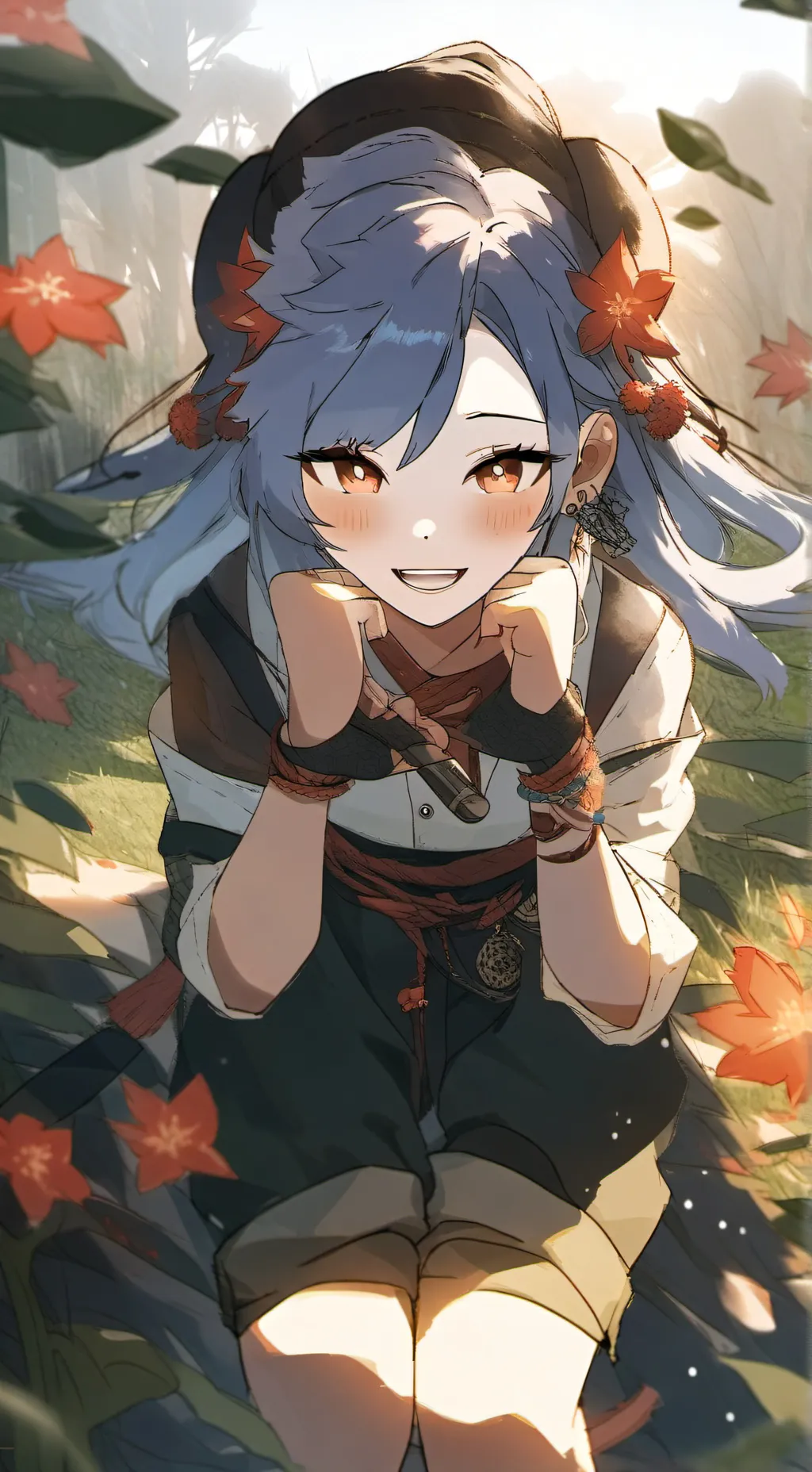 ai character: angel background