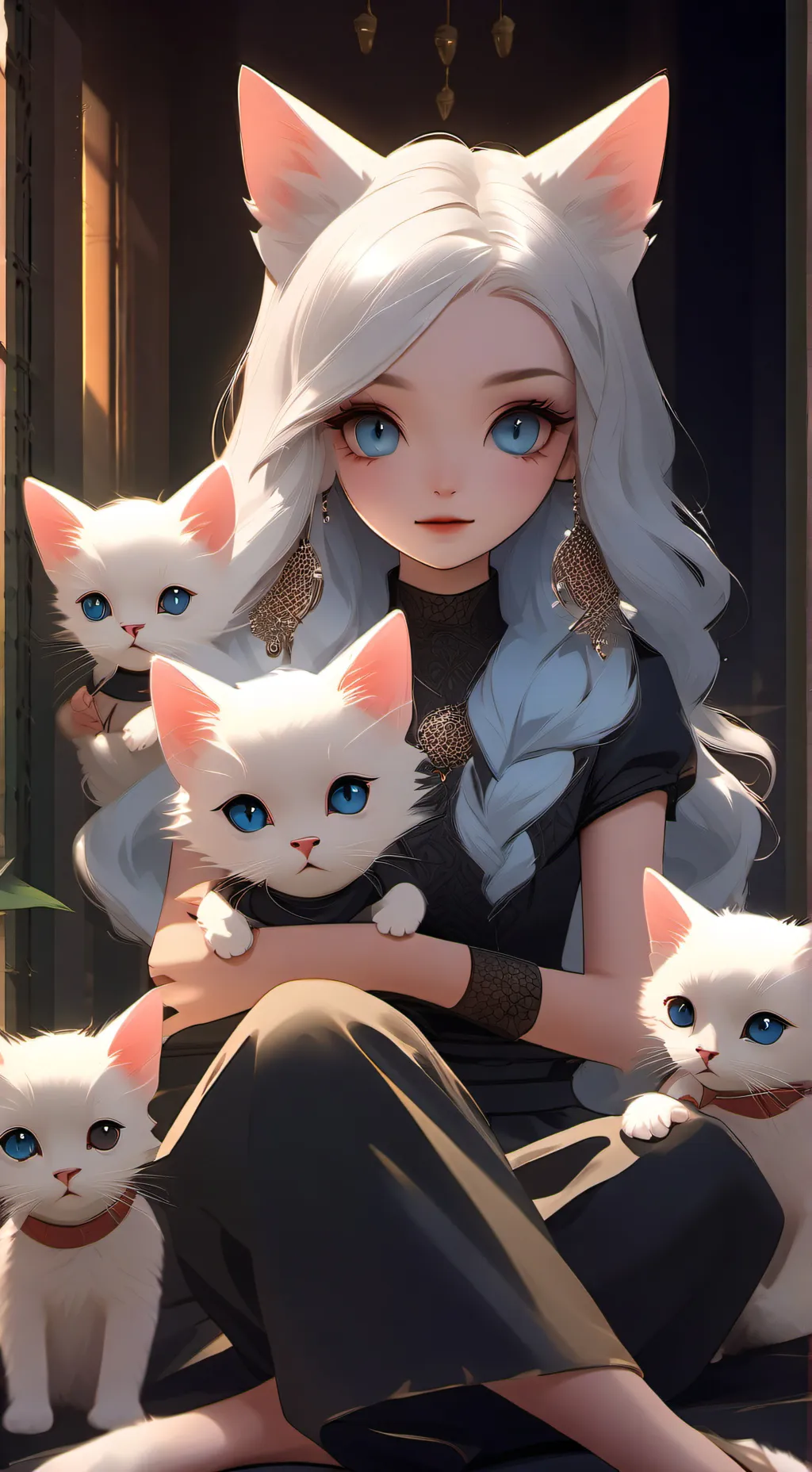 ai character: Livie  background