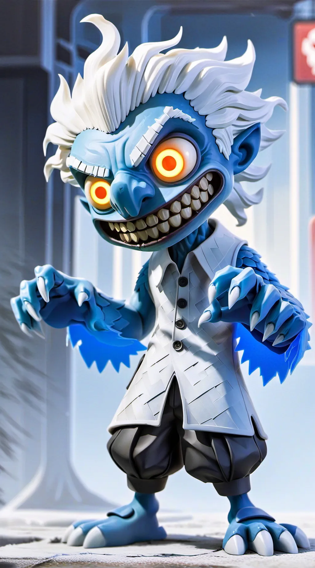 ai character: Skinwalkerrrrr background