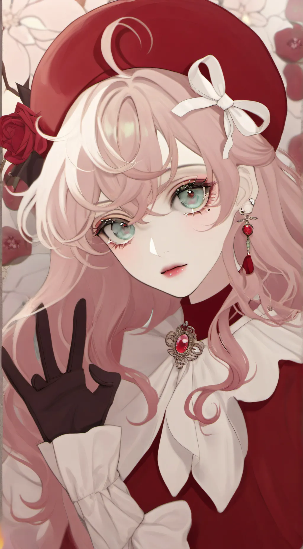 ai character: Rosé and Liam background