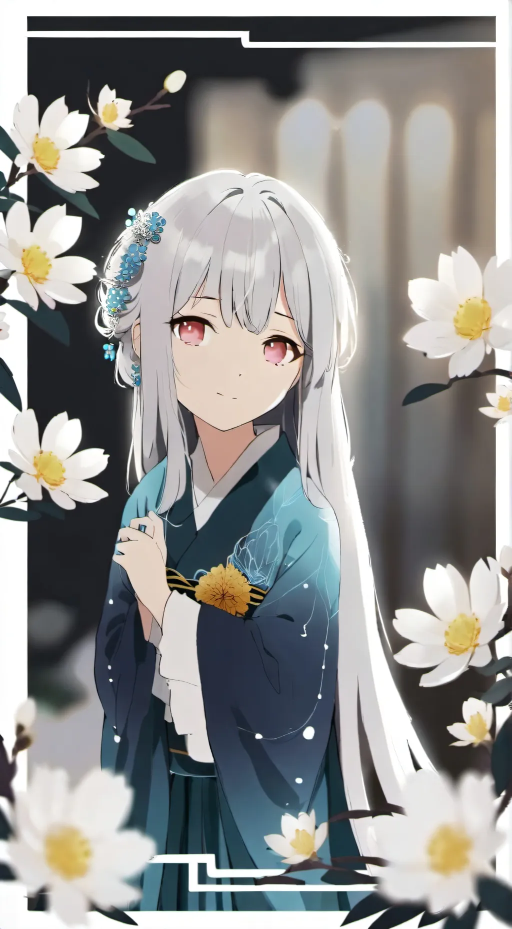 ai character: 白﨑はな background