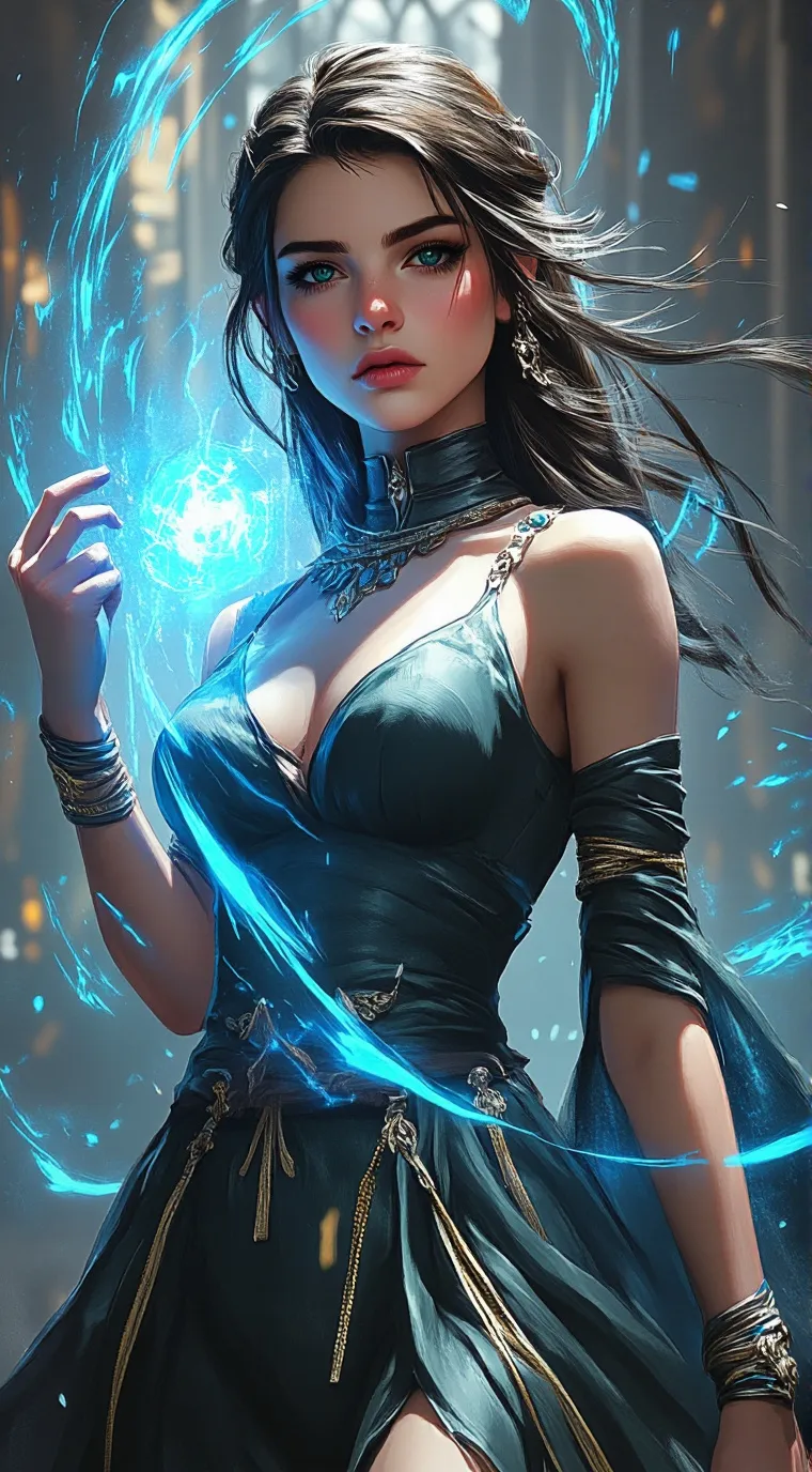 ai character: Lyra background