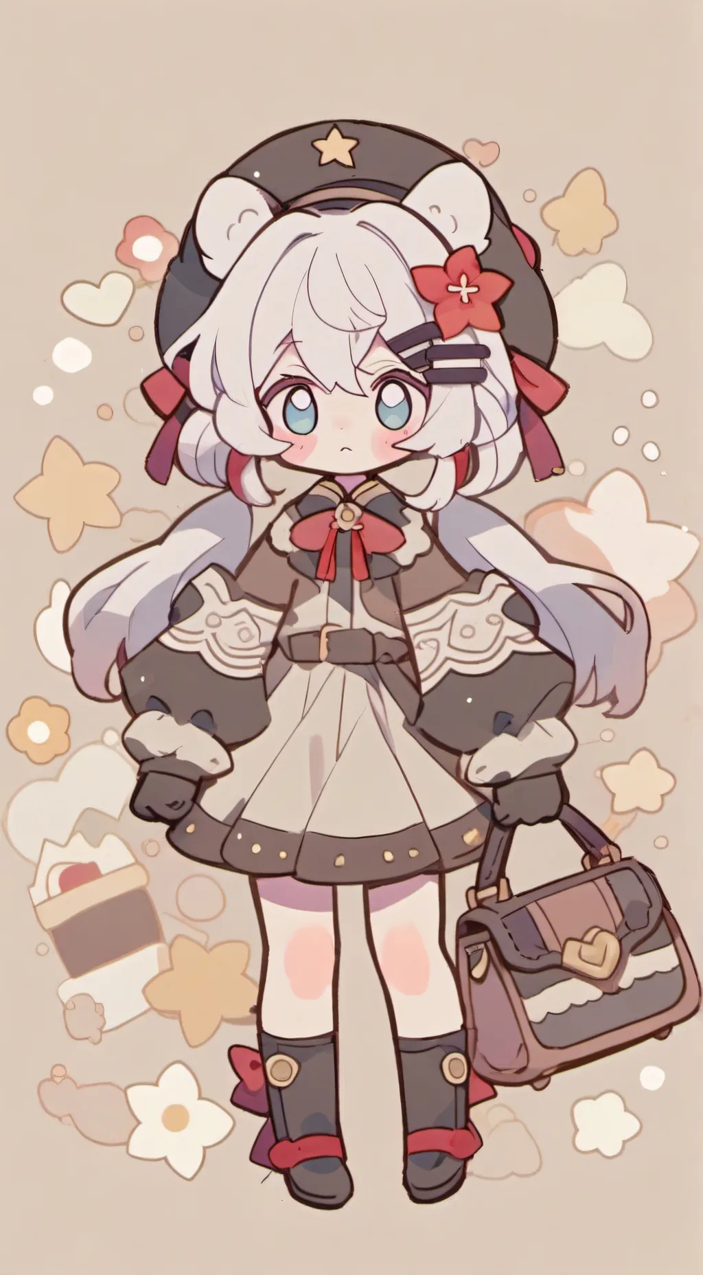 ai character: sams infection AU background