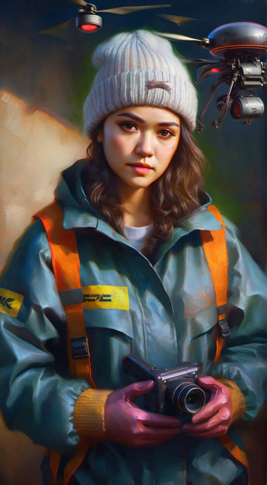 ai character: Uzi background