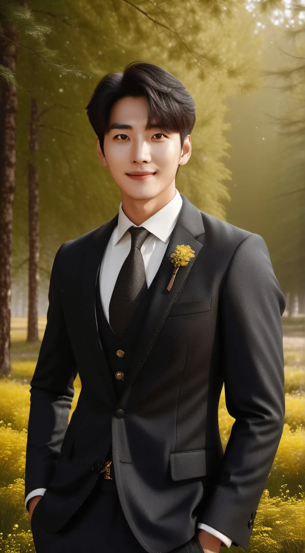 ai character: Go ahead background