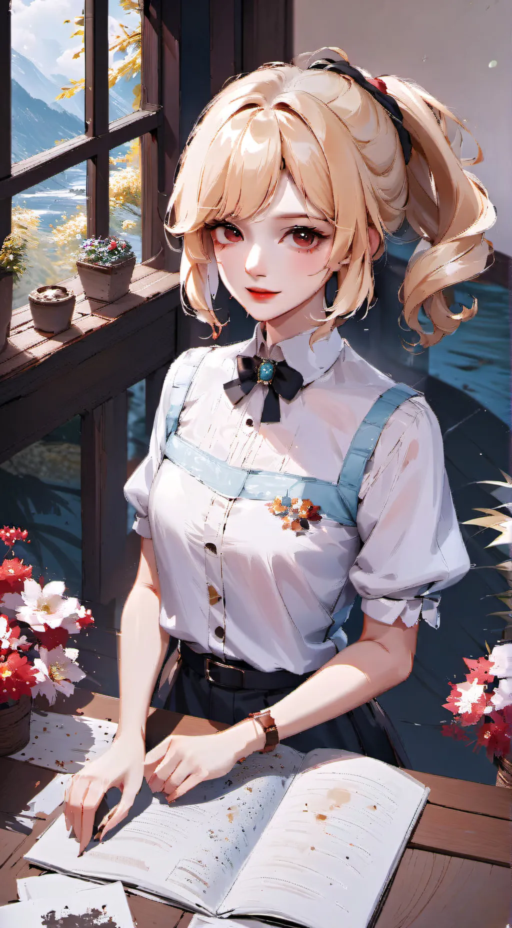 ai character: Élora background