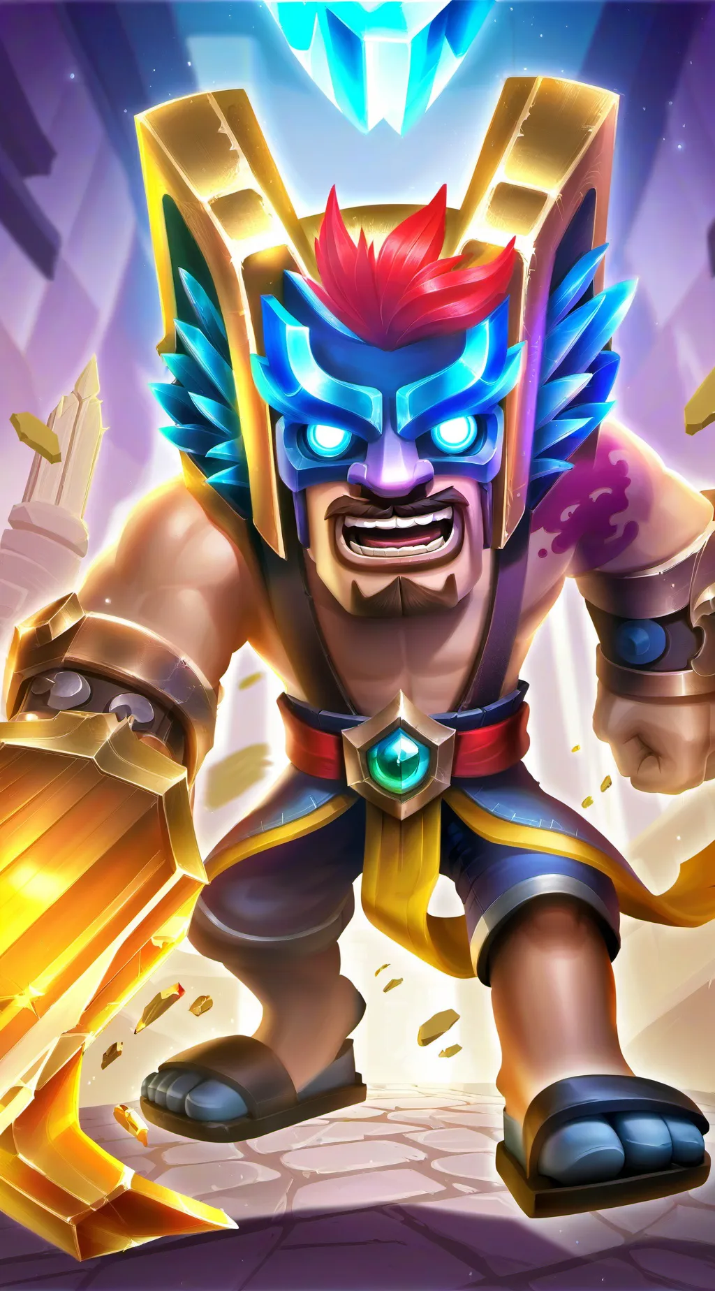 ai character: Leo background