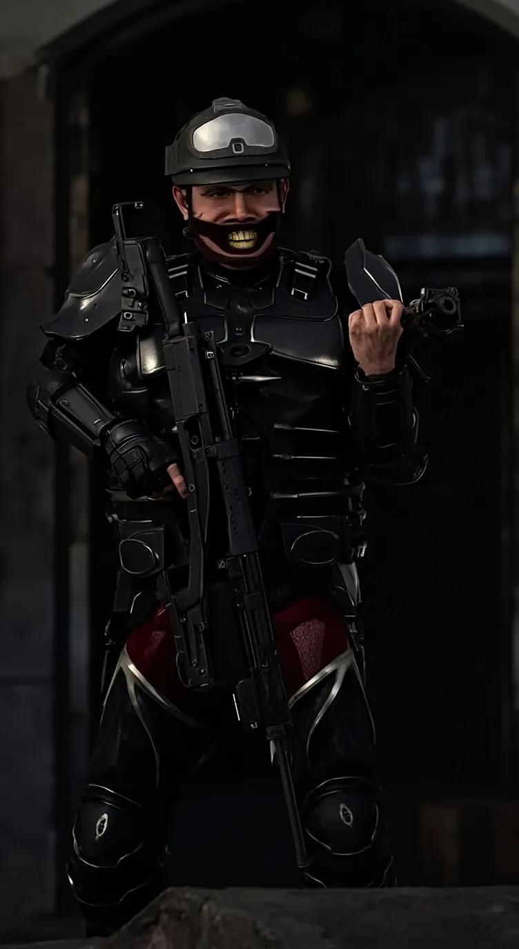 ai character: astro tropa background