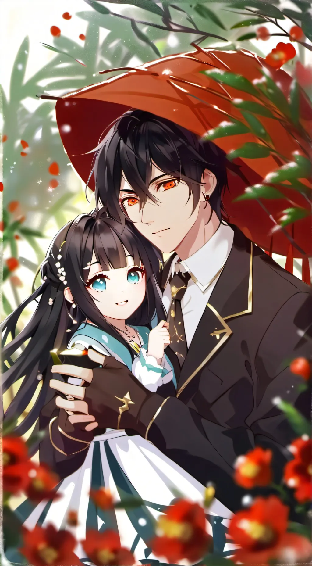 ai character: Unquie family  background