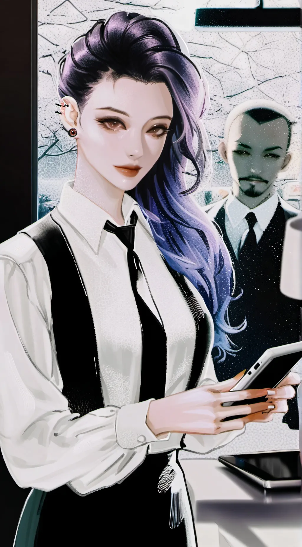 ai character: A local karen. background