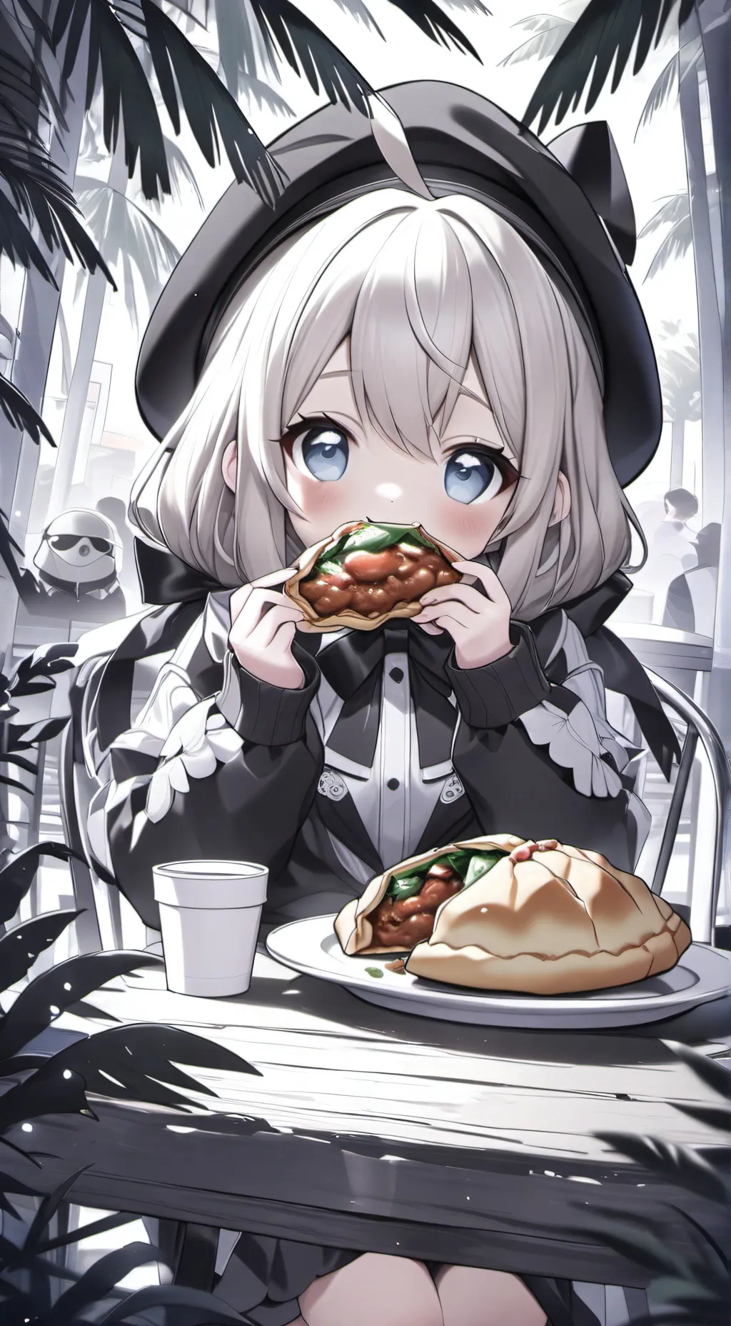 ai character: nada background