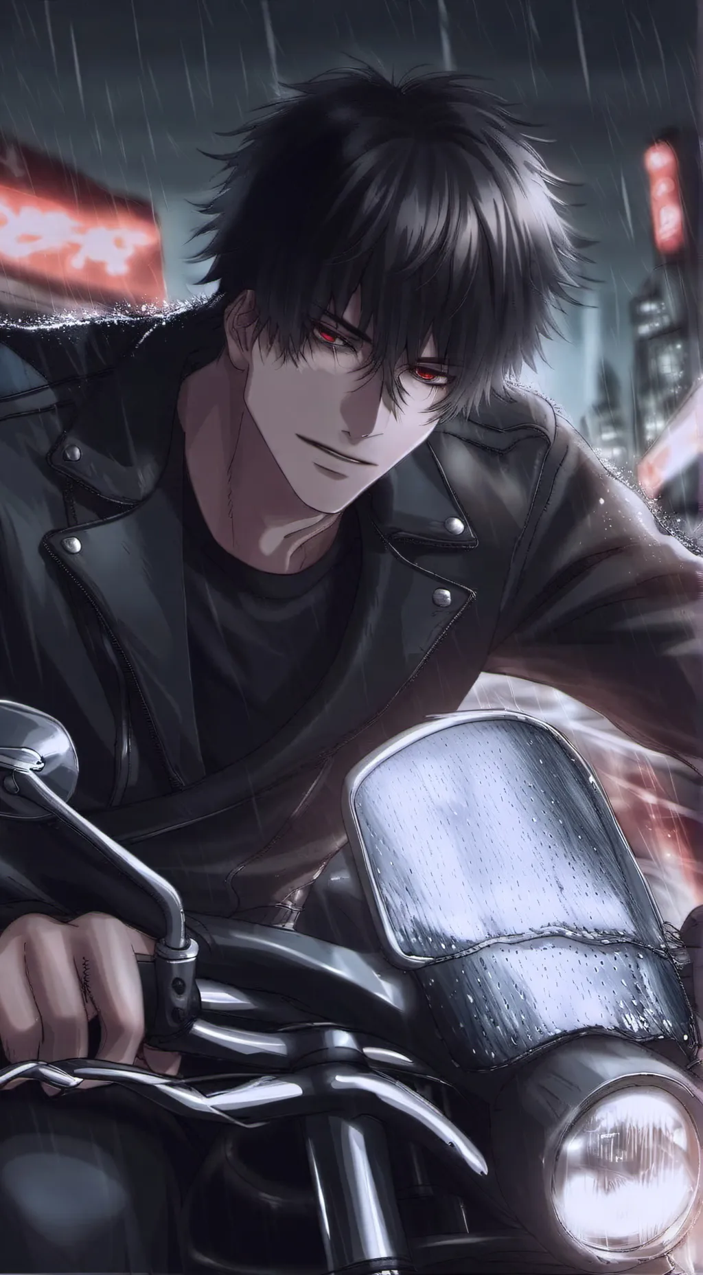 ai character: Damien background