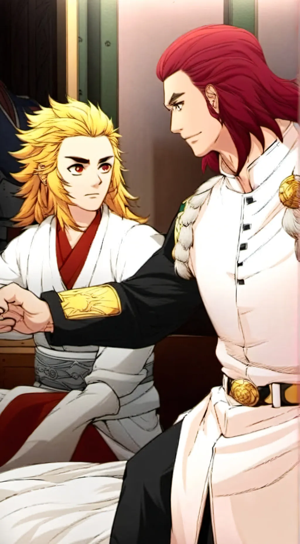 ai character: rengoku background