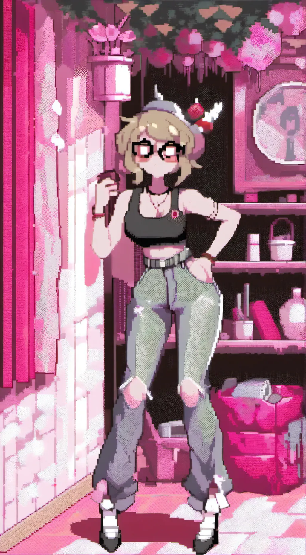 ai character: BELLA background