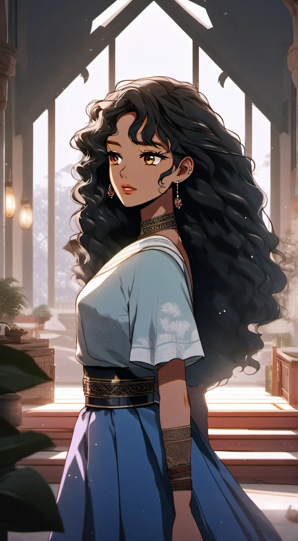 ai character: Yumna  background