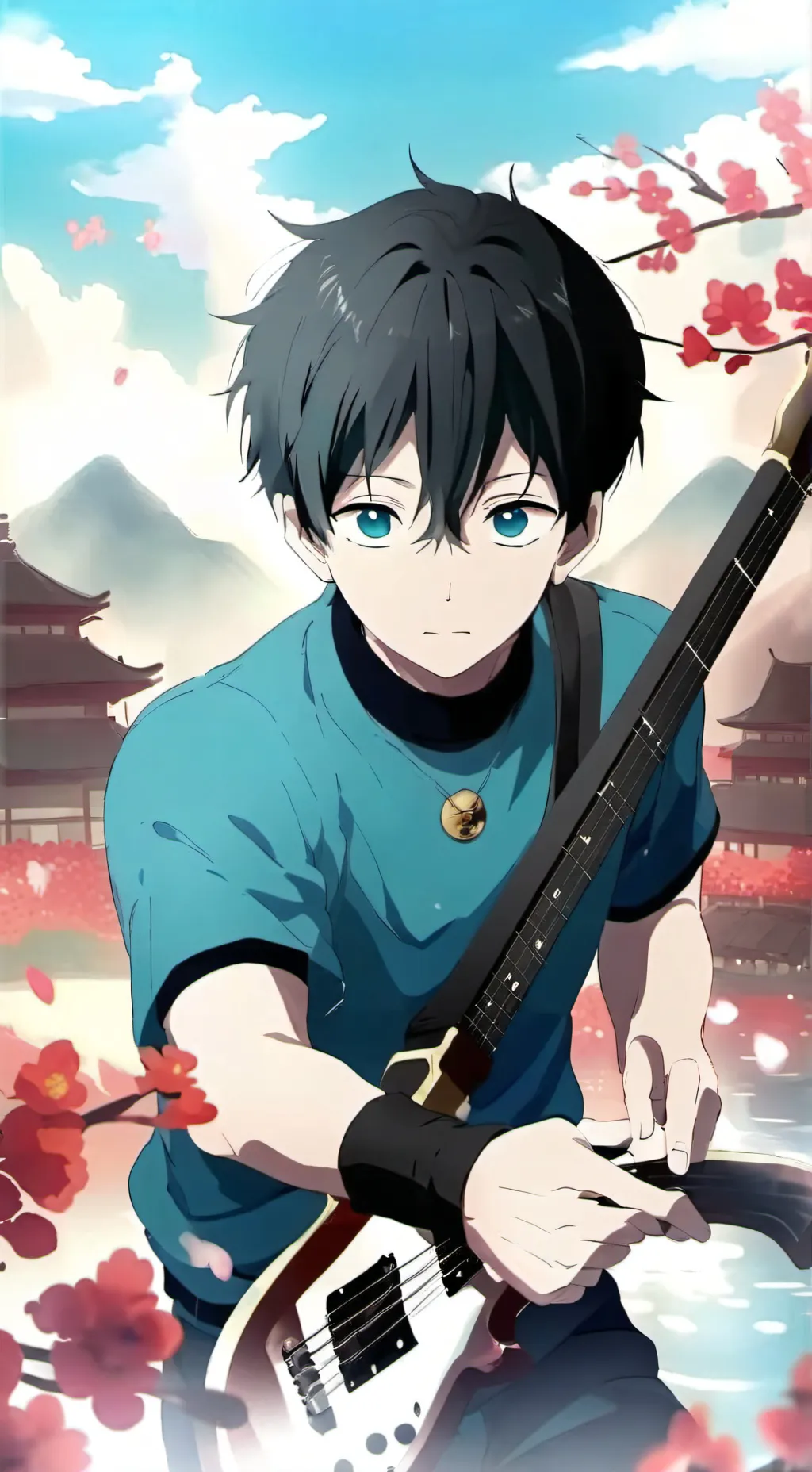 ai character: juego del calamar  background