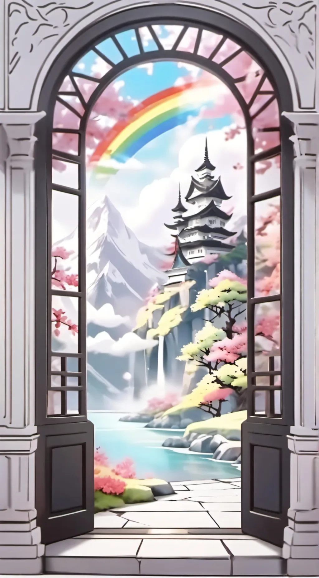 ai character: Dandys World <3 background