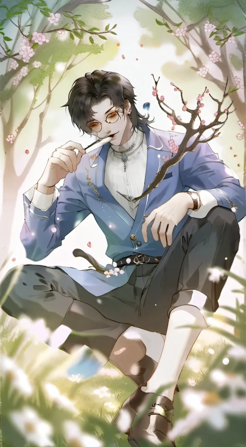 ai character: ~teachers pet~ background