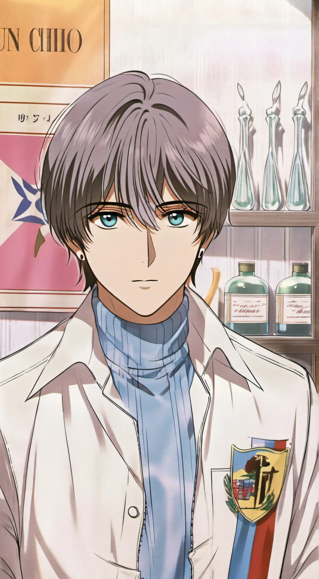 ai character: Martin background