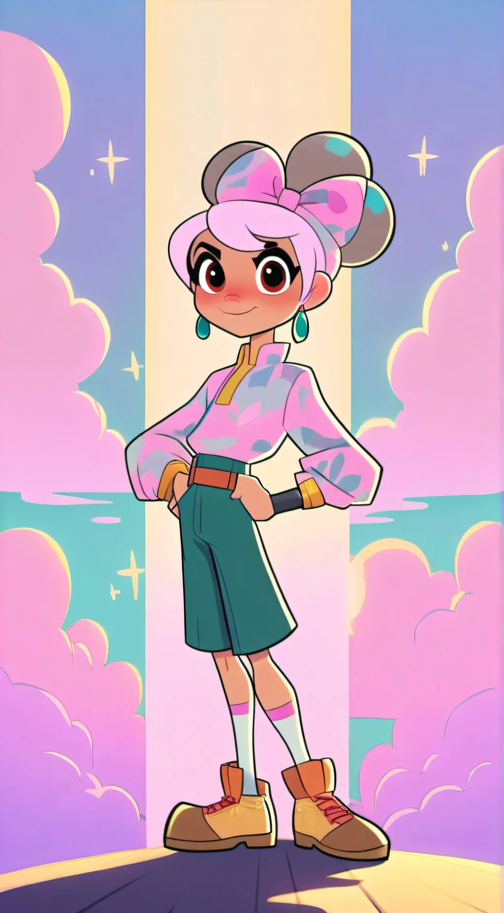 ai character: Cosmo yandere  background