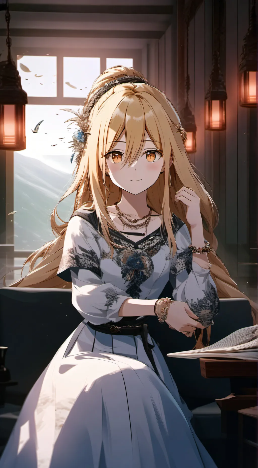 ai character: Belinda background