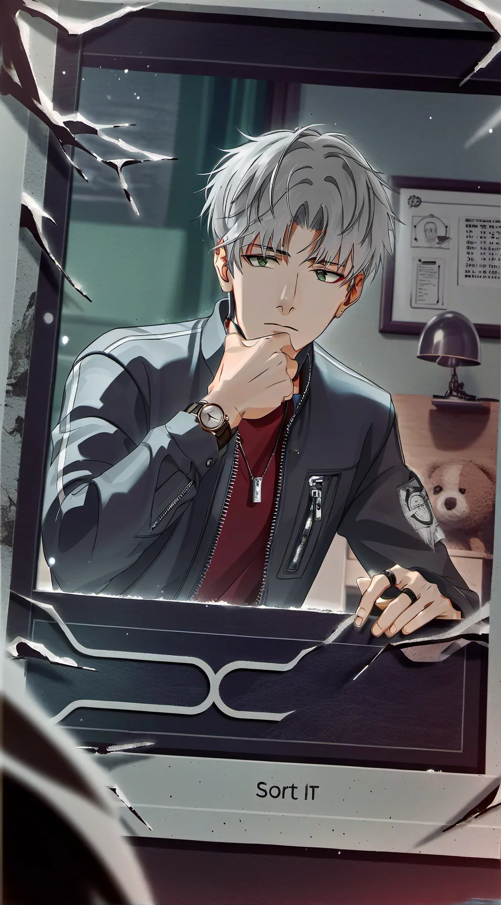 ai character: Tunner loves Y/N background