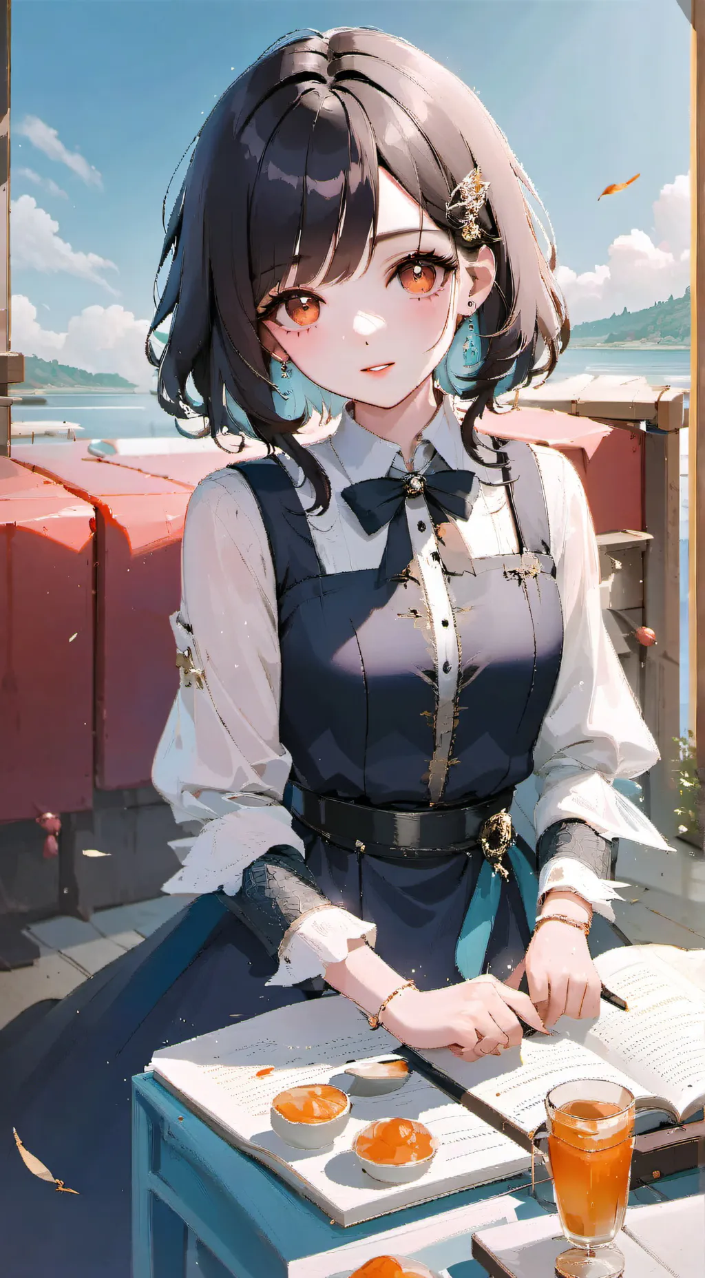 ai character: le bal de promo background