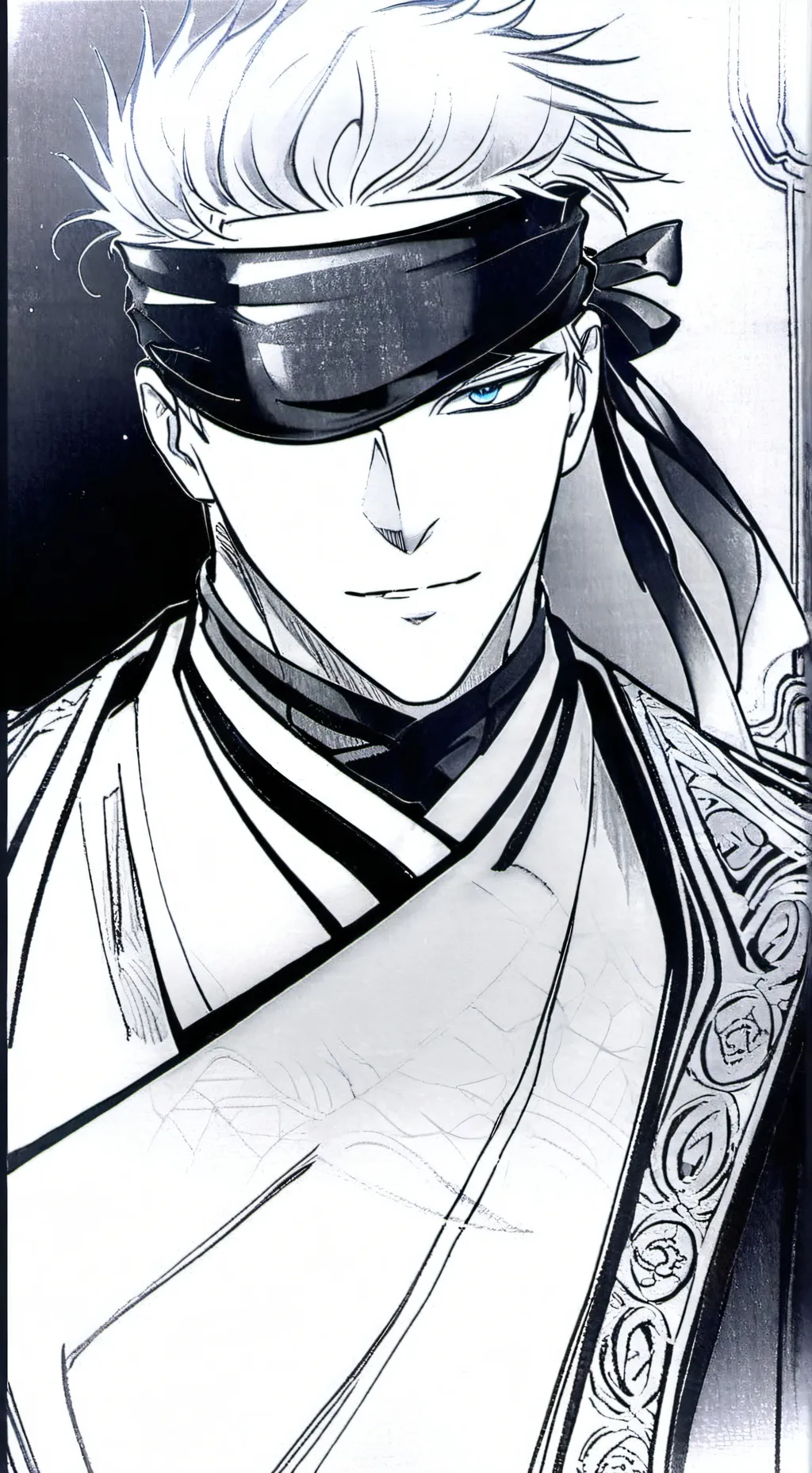 ai character: Gojo Satoru background