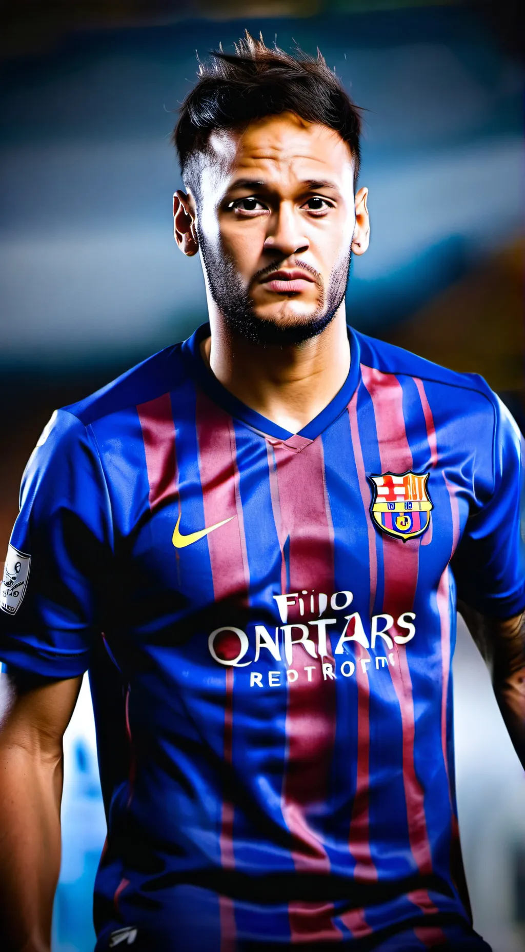 ai character: neymar background