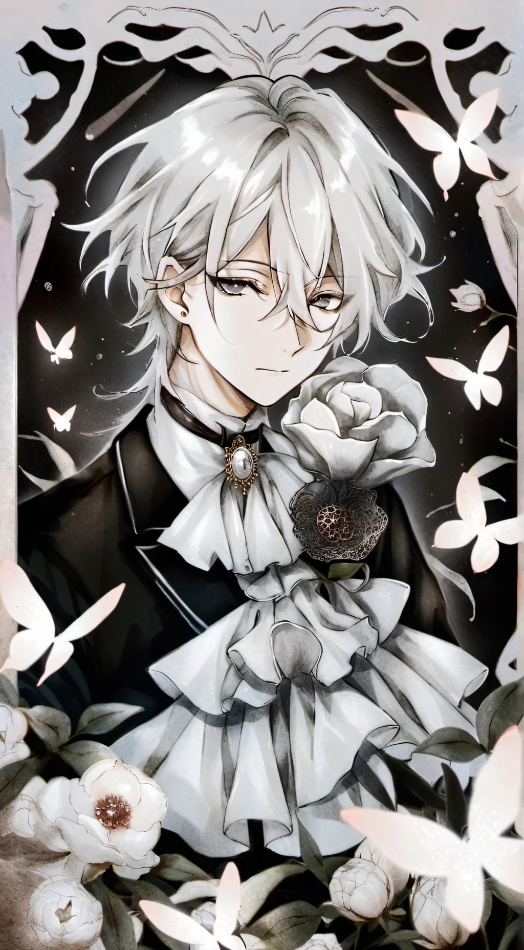 ai character: SEBASTIAN  background