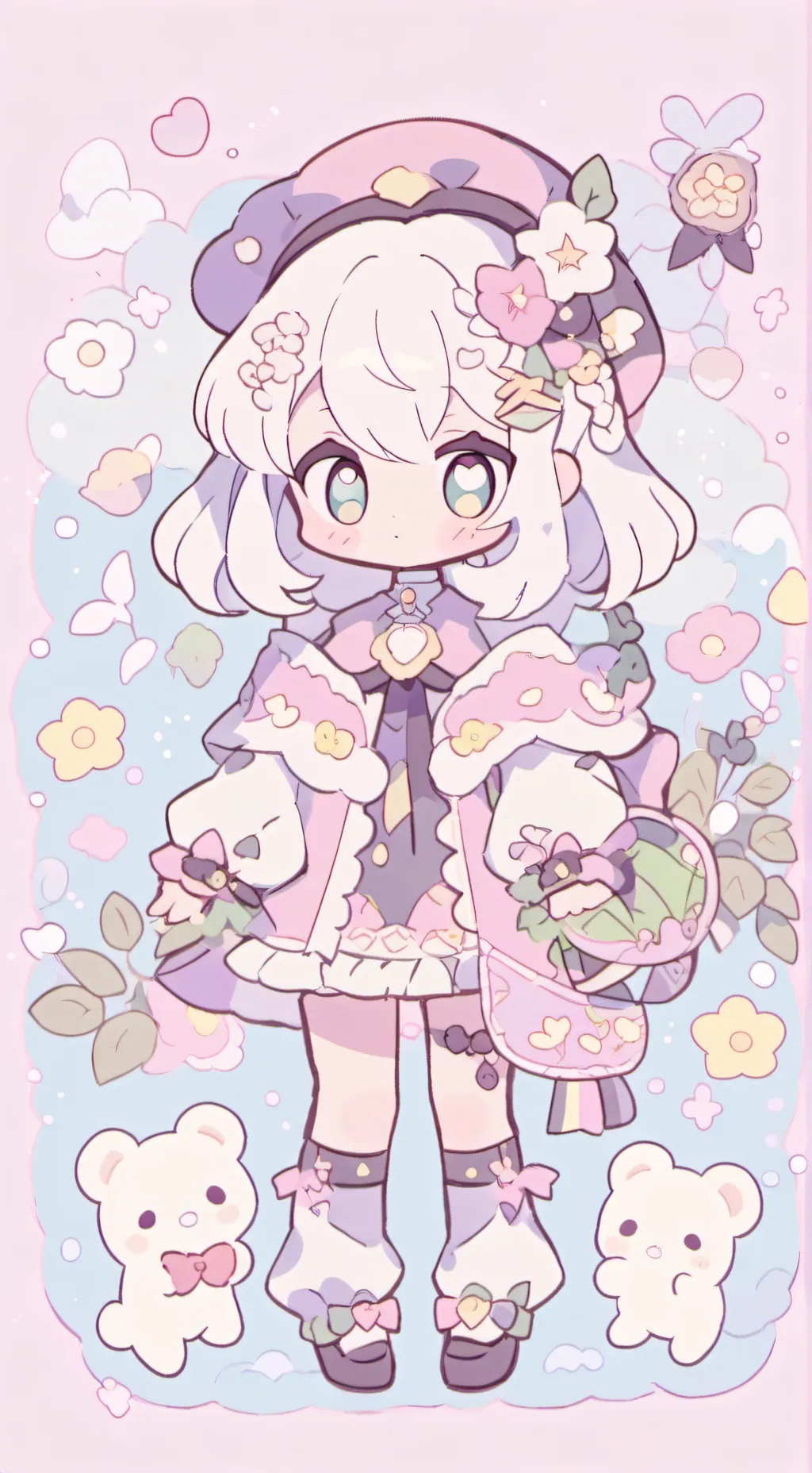 ai character: Minato x kushina  background