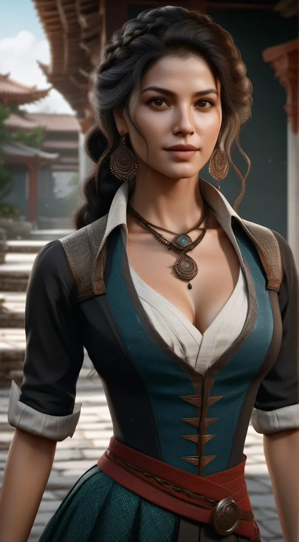 ai character: María  background