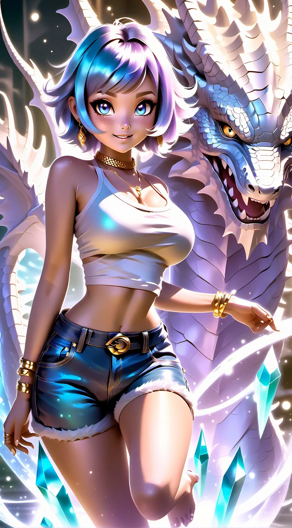 ai character: Bulma background