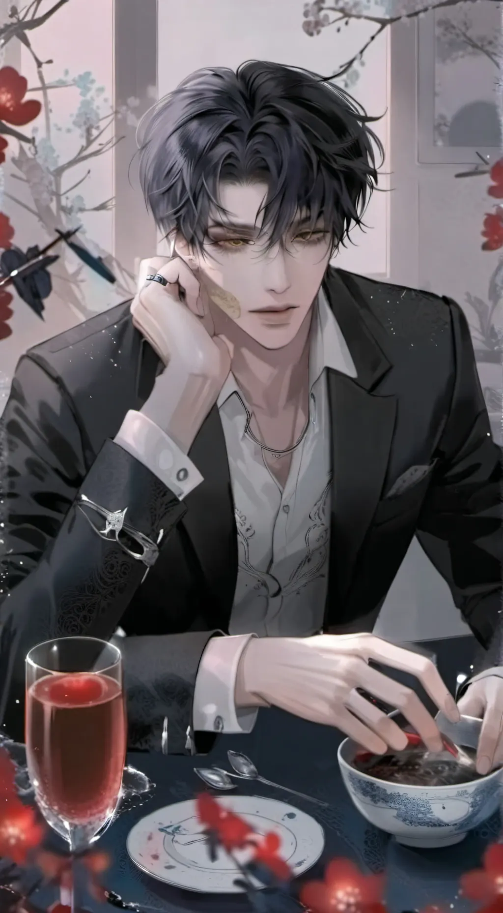 ai character: 🔪🎧Zack🎧🔪 background