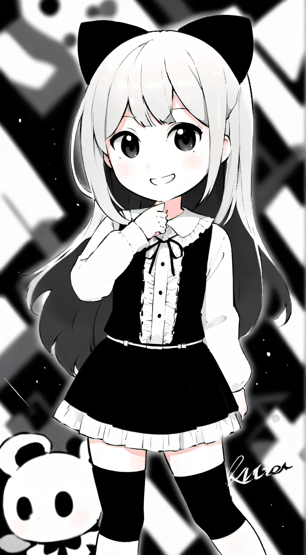 ai character: Kagami background