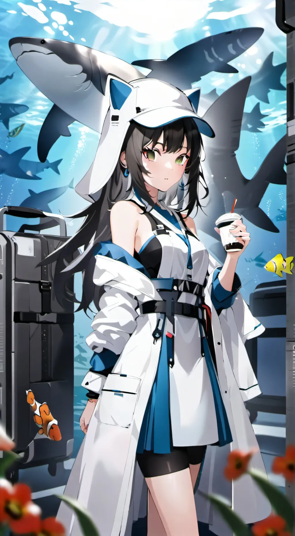 ai character: cassy meaogo background