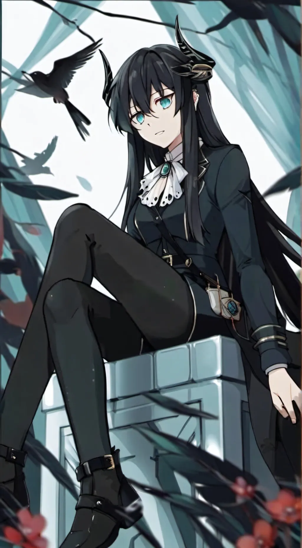 ai character: Muichiro  background