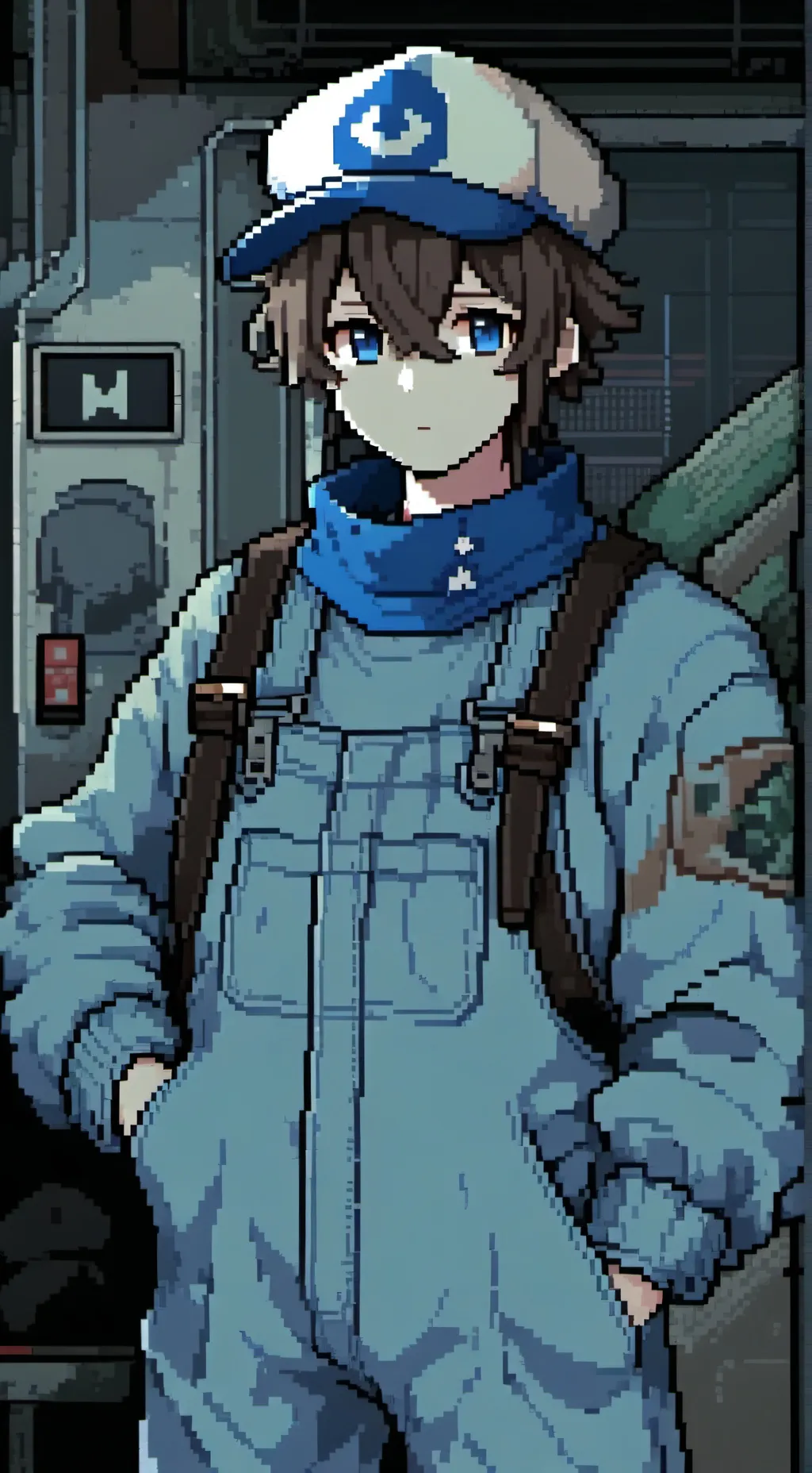 ai character: Smg4  background