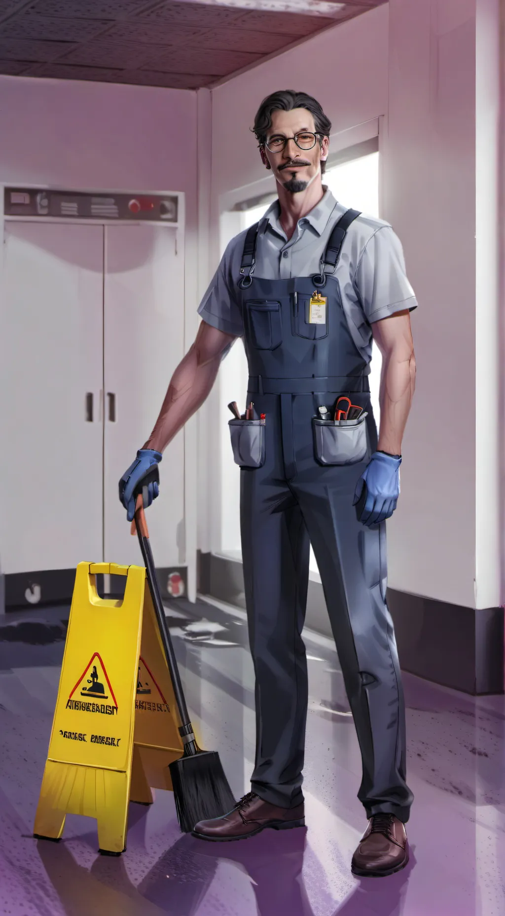 ai character: Mr Hudson background