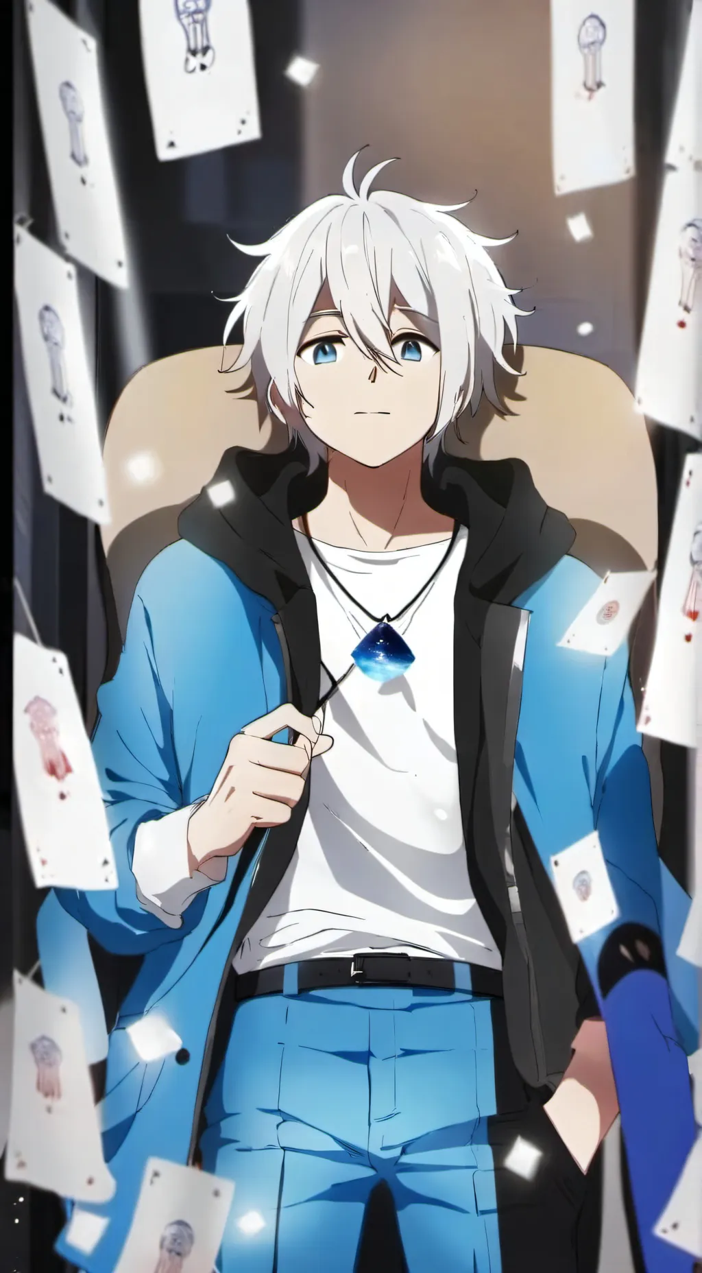 ai character: ??? background