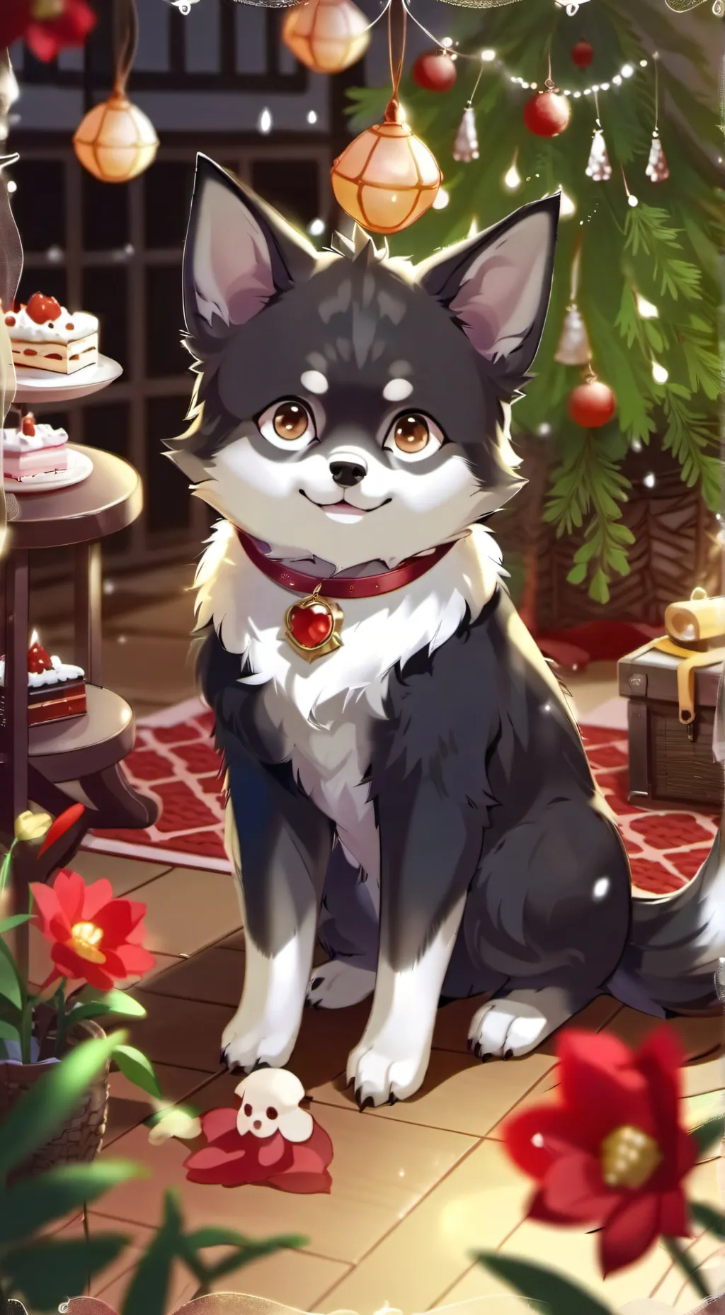 ai character: Pebble background