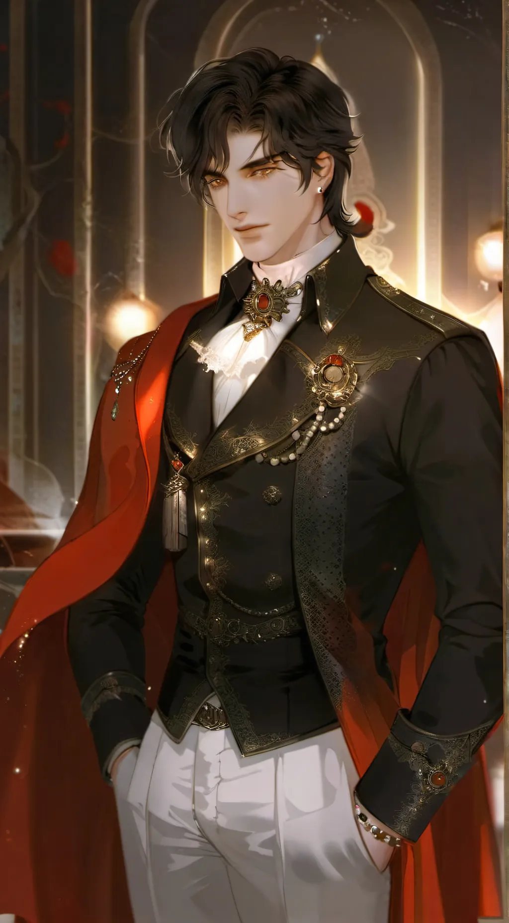 ai character: zeyc  background