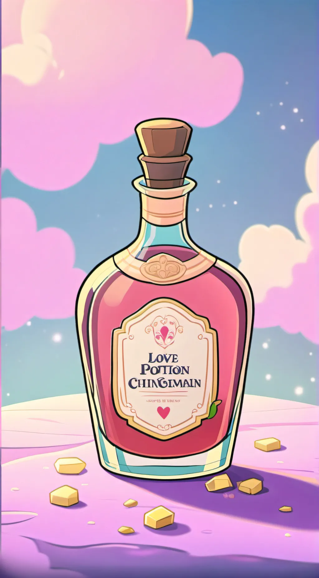 ai character: Dw love infection background