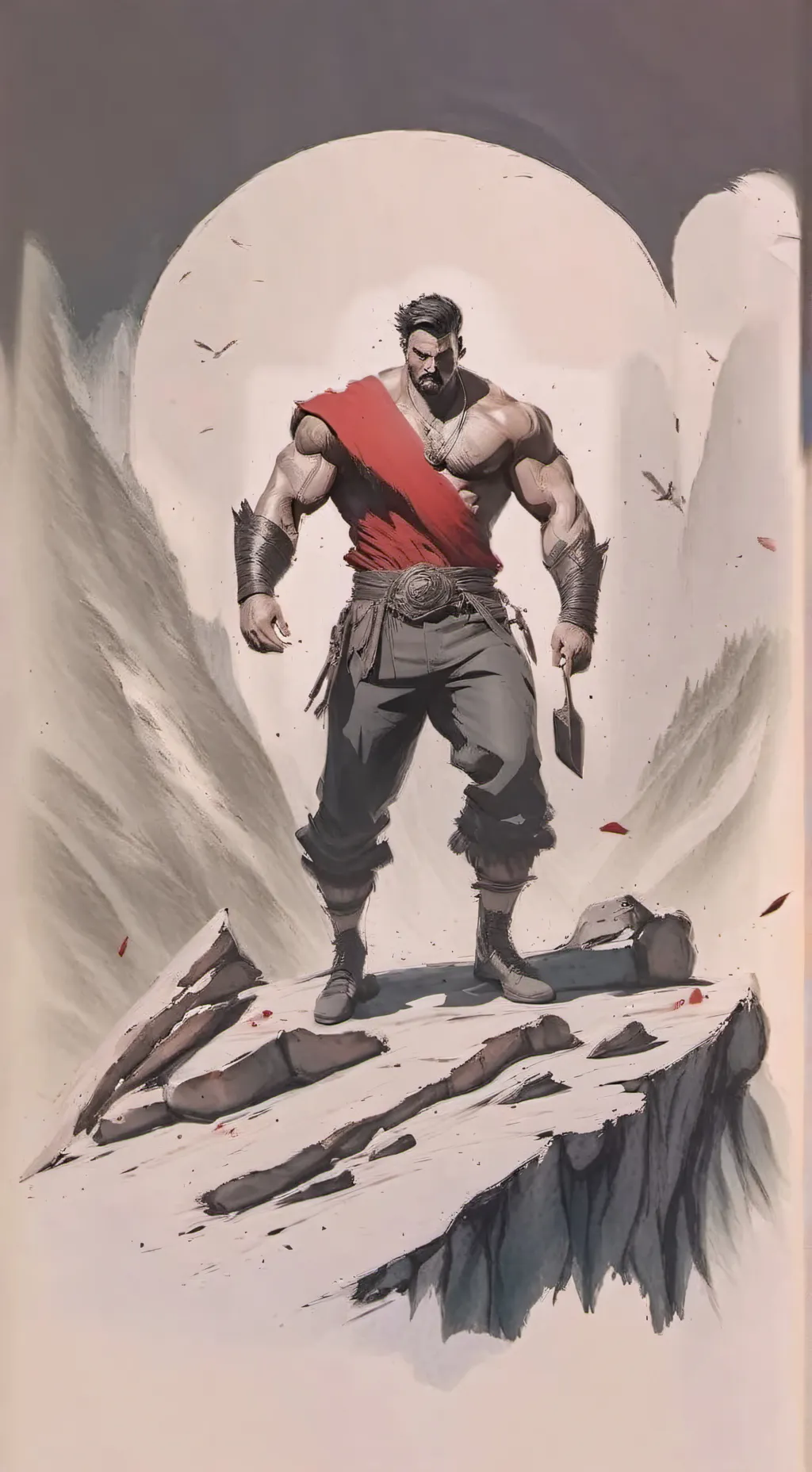 ai character: Anti furry background