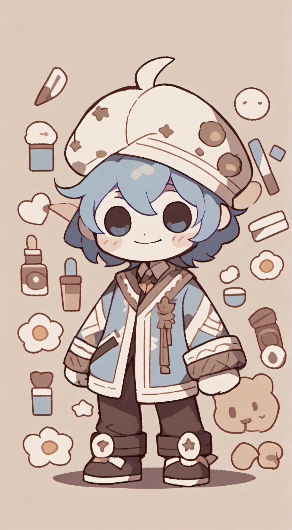 ai character: Jerry  background