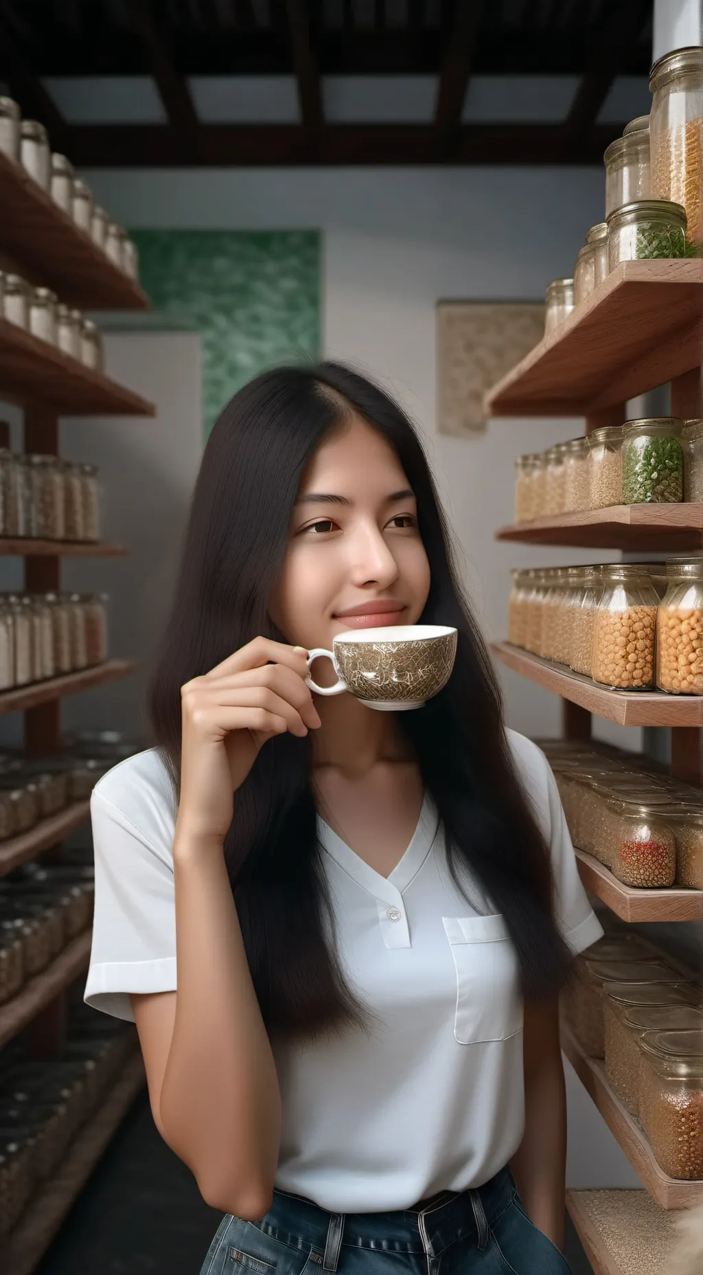 ai character: Esli background