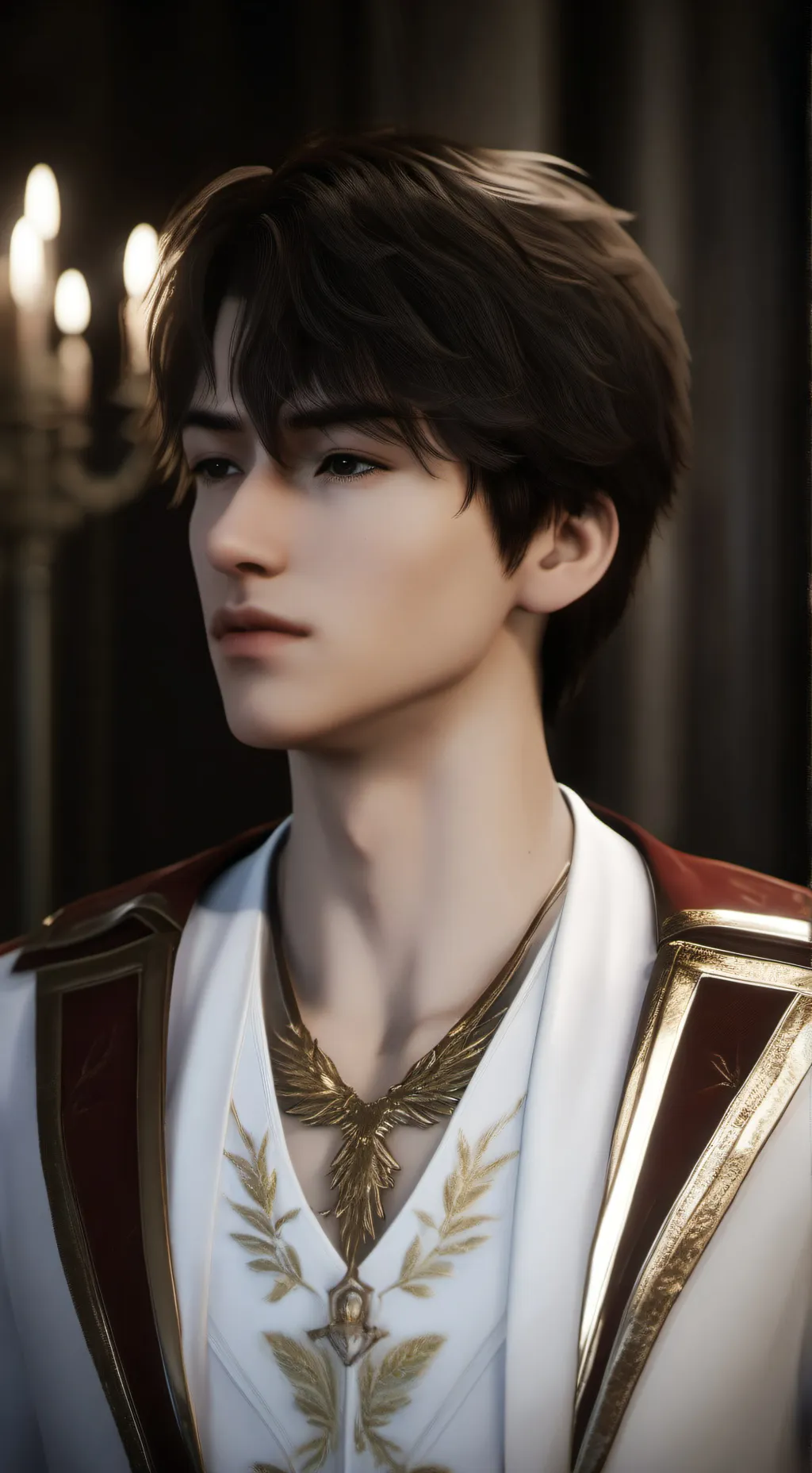 ai character: Théo  background