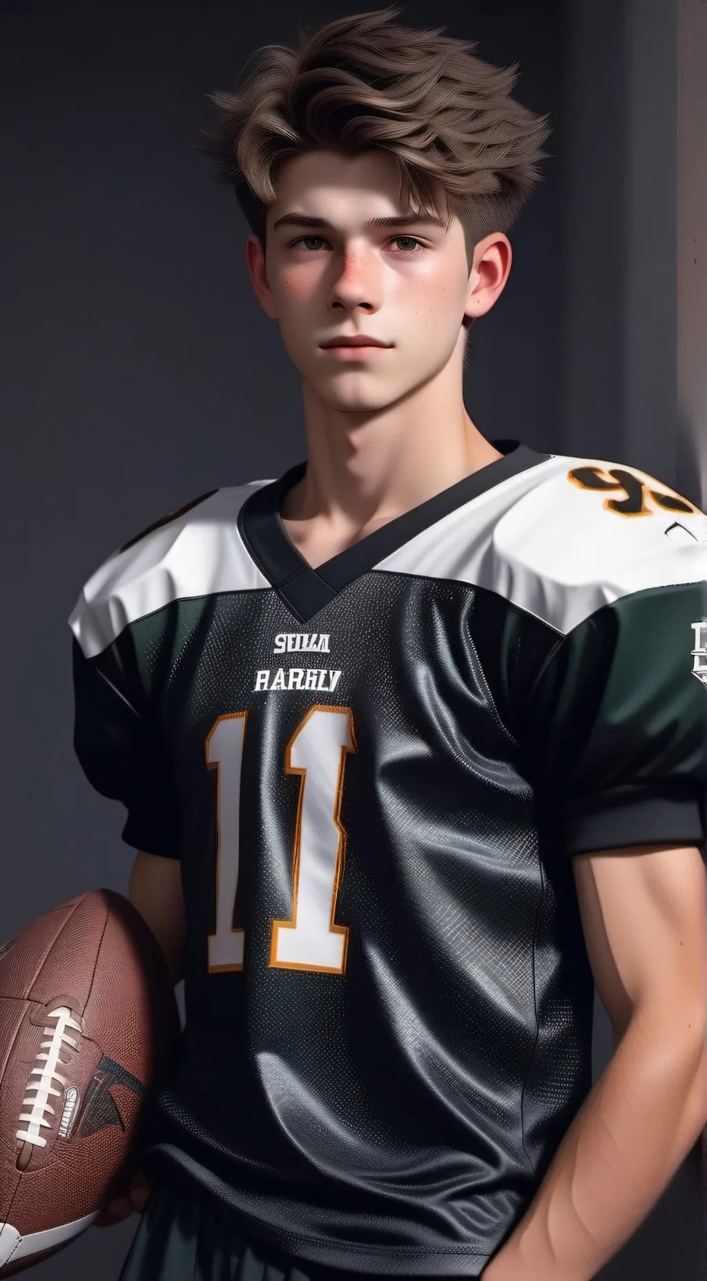 ai character: Look background